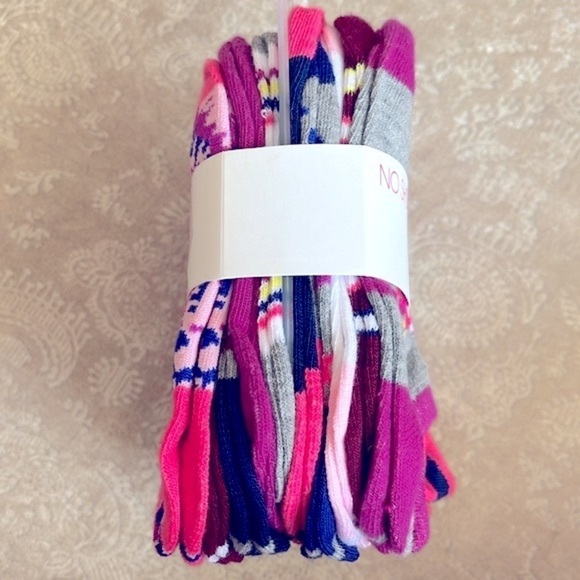 Brand New Charlotte 20-Pair Pack of Girls Socks No Show Ankle Colorful Unicorn - Picture 2 of 14